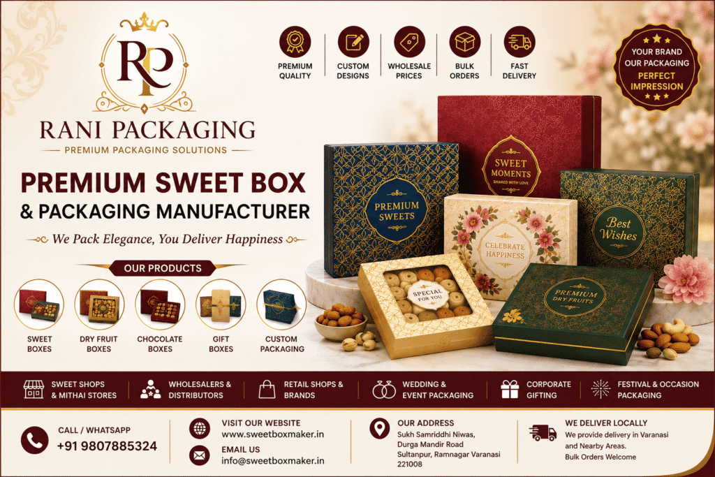 Sweet Box Manufacturer Rani Packaging