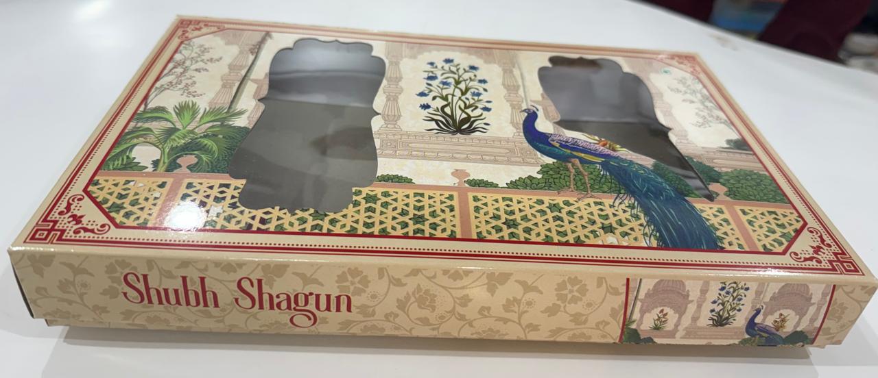 LSPT Size 1 Kg Box Golden Tray Without Line with Window